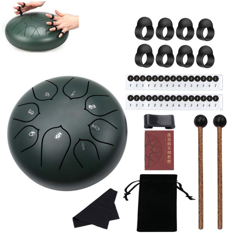 Steel Tongue Drum Set 6-inch 8-tone Ercussion Hand Pan Instrument Musical Instruments 6 inch 8 tone
Steel Tongue Drum Set 6-inch 8-tone Ercussion Hand Pan Instrument Musical Instruments 6 inch 8 tone