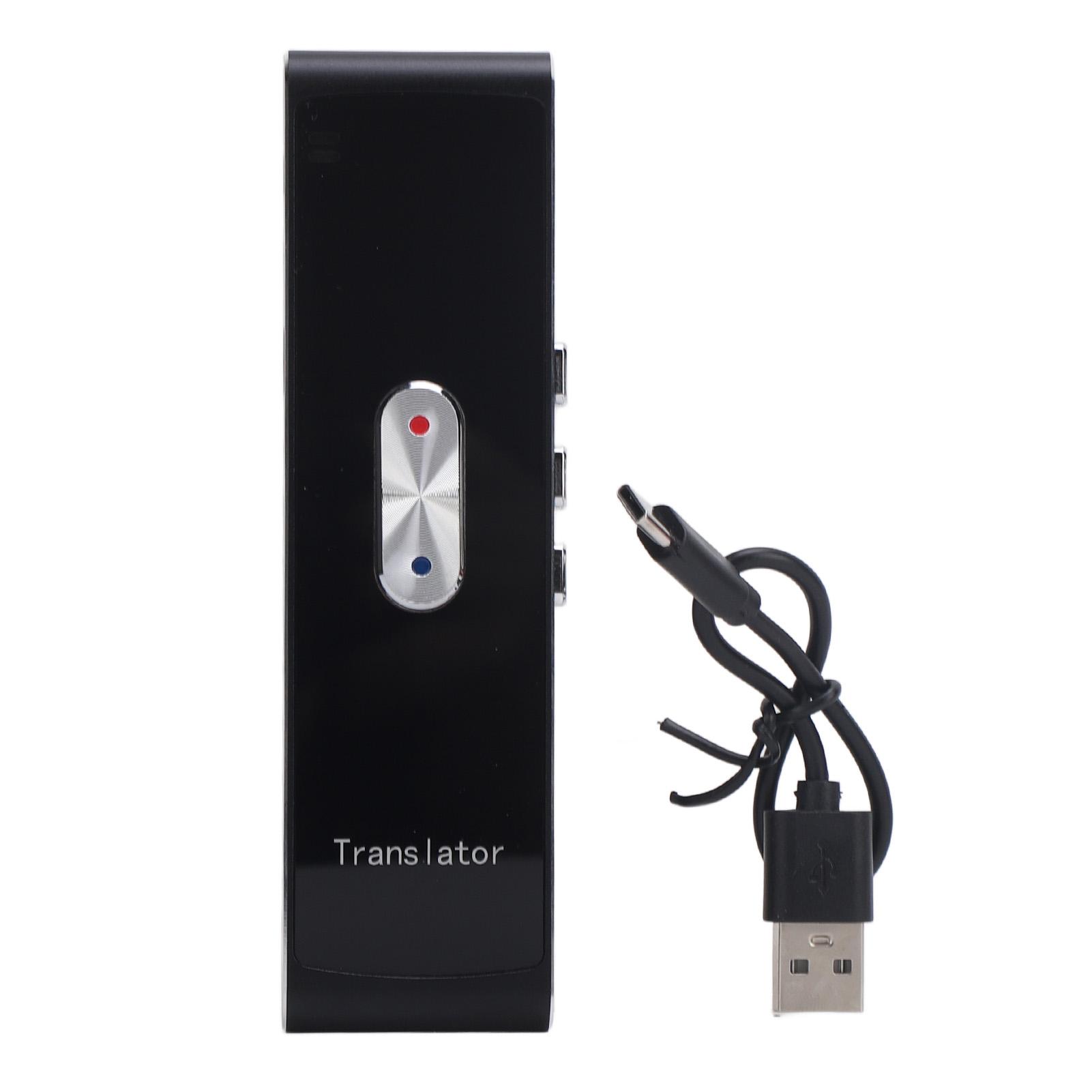 Language Translator Device Supports Multi Languages Real Time Bluetooth Connection Portable Voice Translator for Outdoor Travel Learning Business
Language Translator Device Supports Multi Languages Real Time Bluetooth Connection Portable Voice Translator for Outdoor Travel Learning Business