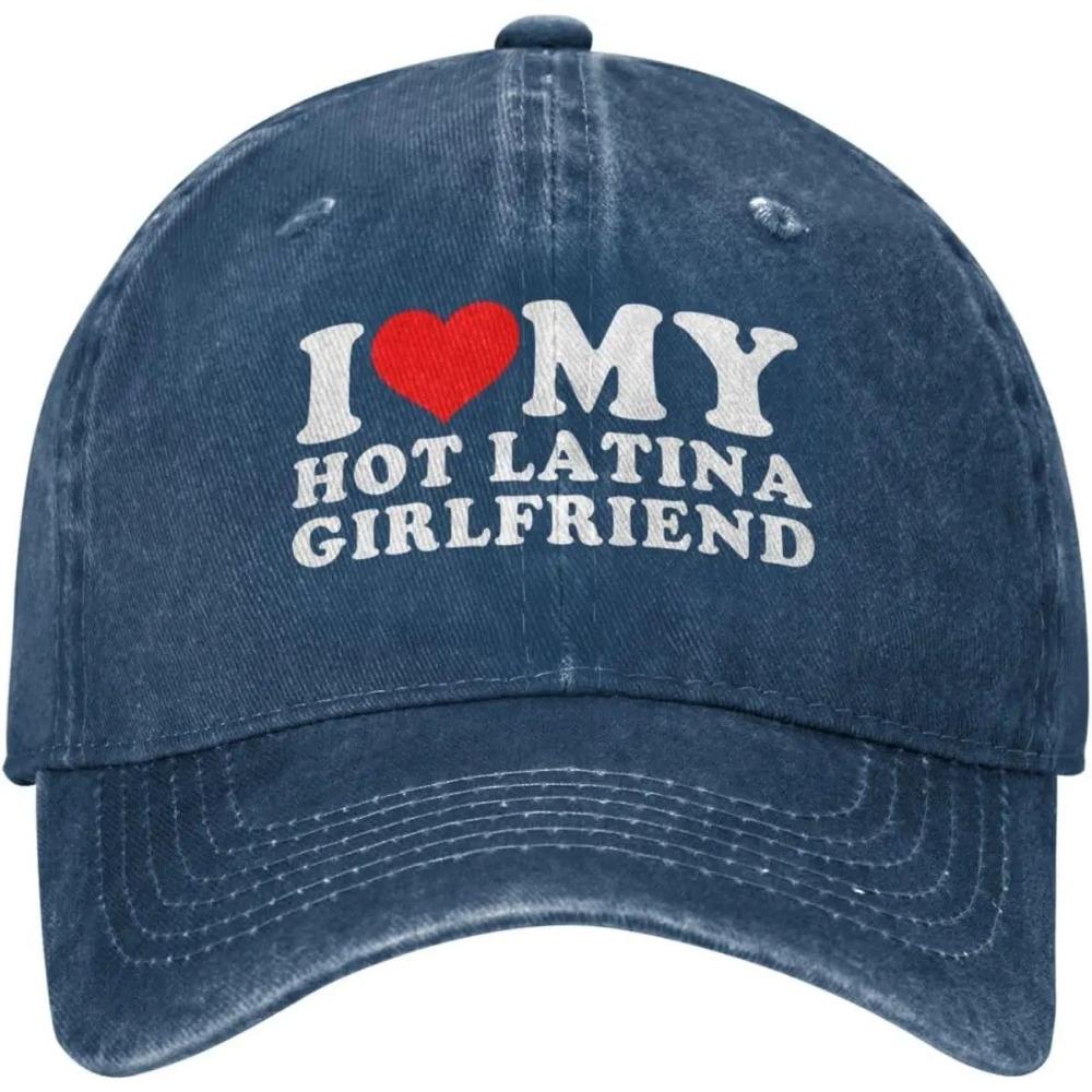 I Love My Hot Latina Girlfriend Baseball Cap Vintage Washed Denim Adjustable Outdoor Dad Hat for Men Women Adjustable
I Love My Hot Latina Girlfriend Baseball Cap Vintage Washed Denim Adjustable Outdoor Dad Hat for Men Women Adjustable