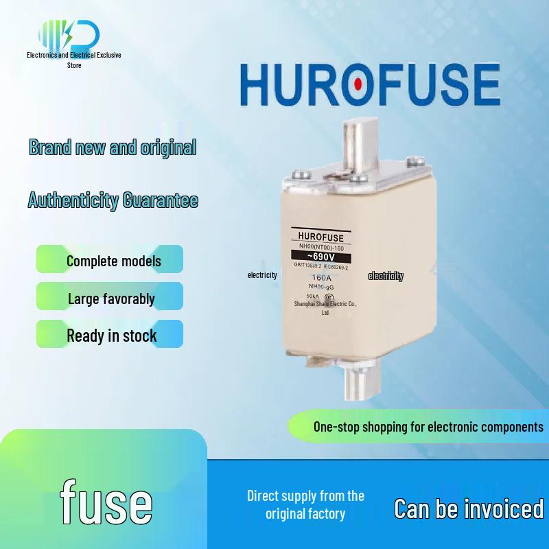 NH00 4A-160A Range Hu Rong Fuse (6A, 10A, 16A, 20A, 25A, 32A, 40A, 50A, 63A, 80A, 100A, 125A)
NH00 4A-160A Range Hu Rong Fuse (6A, 10A, 16A, 20A, 25A, 32A, 40A, 50A, 63A, 80A, 100A, 125A)