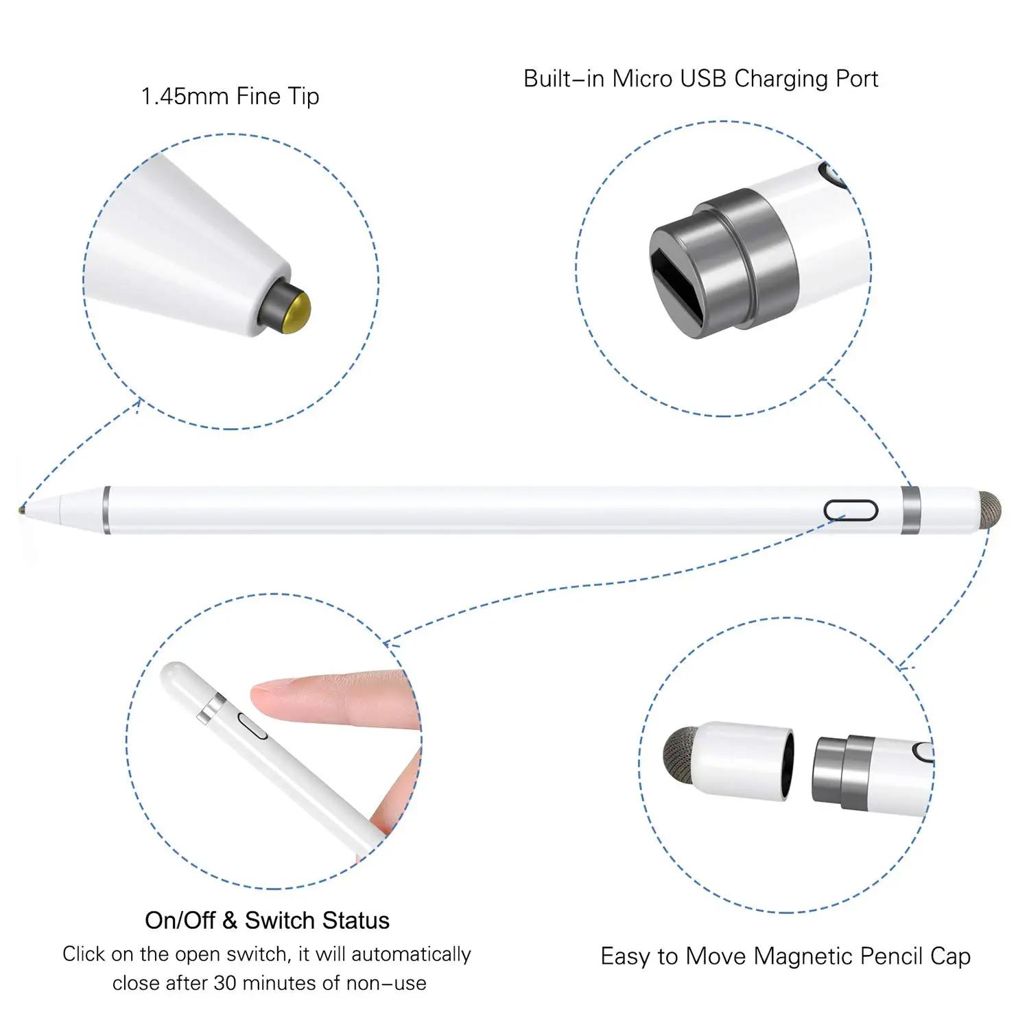Lightweight Active Capacitive Stylus Pen for Cell Phone,Tablet Writing Drawing Pencil A
Lightweight Active Capacitive Stylus Pen for Cell Phone,Tablet Writing Drawing Pencil A