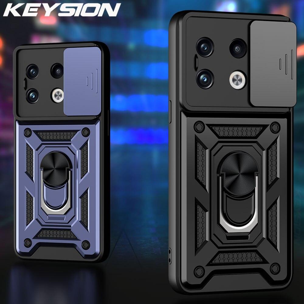 Противоударный чехол KEYSION для Oneplus 10T 5G 1+ Ace Pro Push Pull, защитное кольцо для камеры, задняя крышка-подставка для телефона OnePlus Nord N20 5G
Противоударный чехол KEYSION для Oneplus 10T 5G 1+ Ace Pro Push Pull, защитное кольцо для камеры, задняя крышка-подставка для телефона OnePlus Nord N20 5G