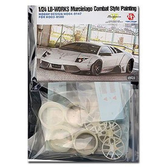 Hobby Design Lamborghini Murcielago LB Works Combat Paint Decal 1/24 HD04-0147
Hobby Design Lamborghini Murcielago LB Works Combat Paint Decal 1/24 HD04-0147