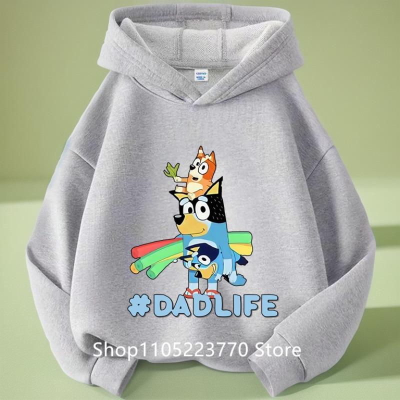 Дитяча толстовка з капюшоном Bluey Осінь Зима Тепла М яка Кофта Зручний Одяг для Ігор для Хлопчиків Дівчаток 150
Дитяча толстовка з капюшоном Bluey Осінь Зима Тепла М яка Кофта Зручний Одяг для Ігор для Хлопчиків Дівчаток 150