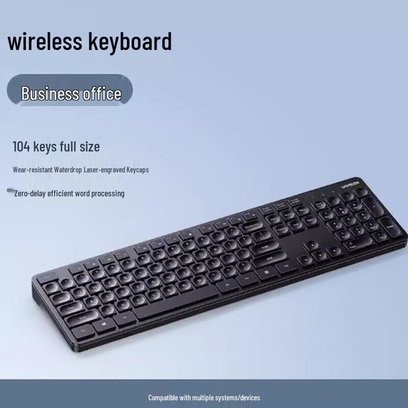 UGREEN 2.4G Wireless Office Keyboard
UGREEN 2.4G Wireless Office Keyboard