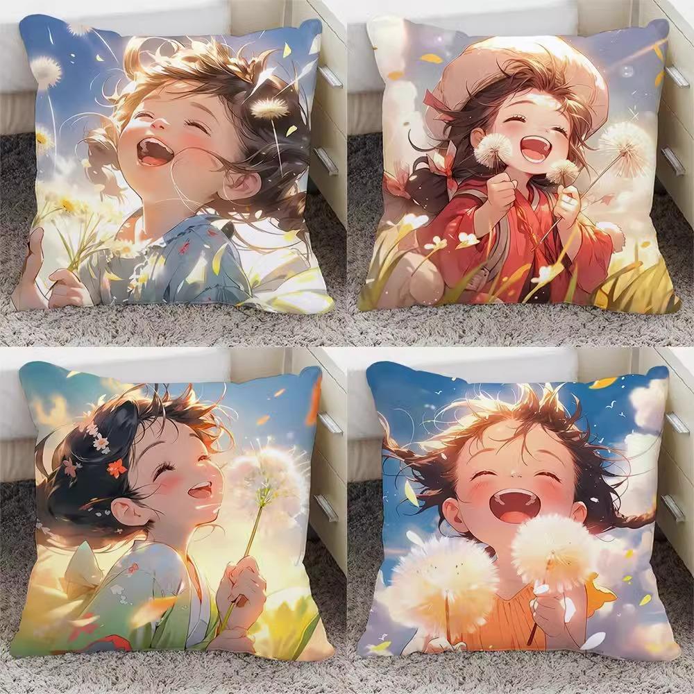 Cute Girl Healing Pillowcase Dormitory Decoration Office Living Room Sofa Home Pillowcase 40x40cm
Cute Girl Healing Pillowcase Dormitory Decoration Office Living Room Sofa Home Pillowcase 40x40cm