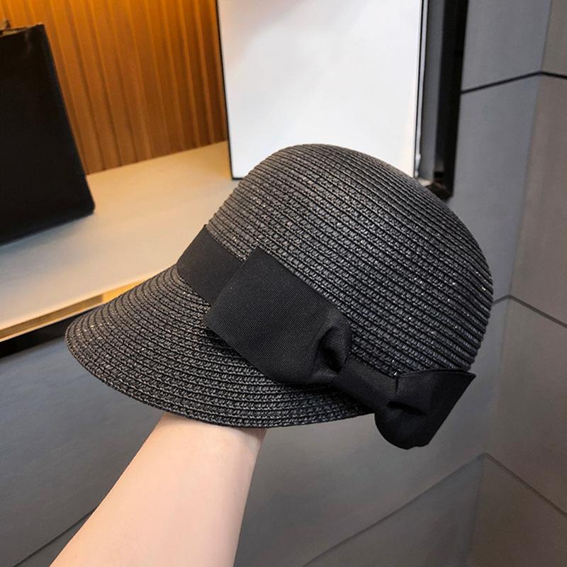 Summer Straw Hats For Women Fashion Bow Breathable Sun Hat Casual Wide Brim Straw Equestrian Caps Travel Beach Cap Chapeau чорний
Summer Straw Hats For Women Fashion Bow Breathable Sun Hat Casual Wide Brim Straw Equestrian Caps Travel Beach Cap Chapeau чорний