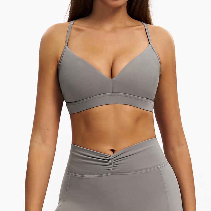 Brushed Quick-Dry V-Neck Adjustable Y-Back Yoga Sports Bra 9313 Extra Large
Brushed Quick-Dry V-Neck Adjustable Y-Back Yoga Sports Bra 9313 Extra Large