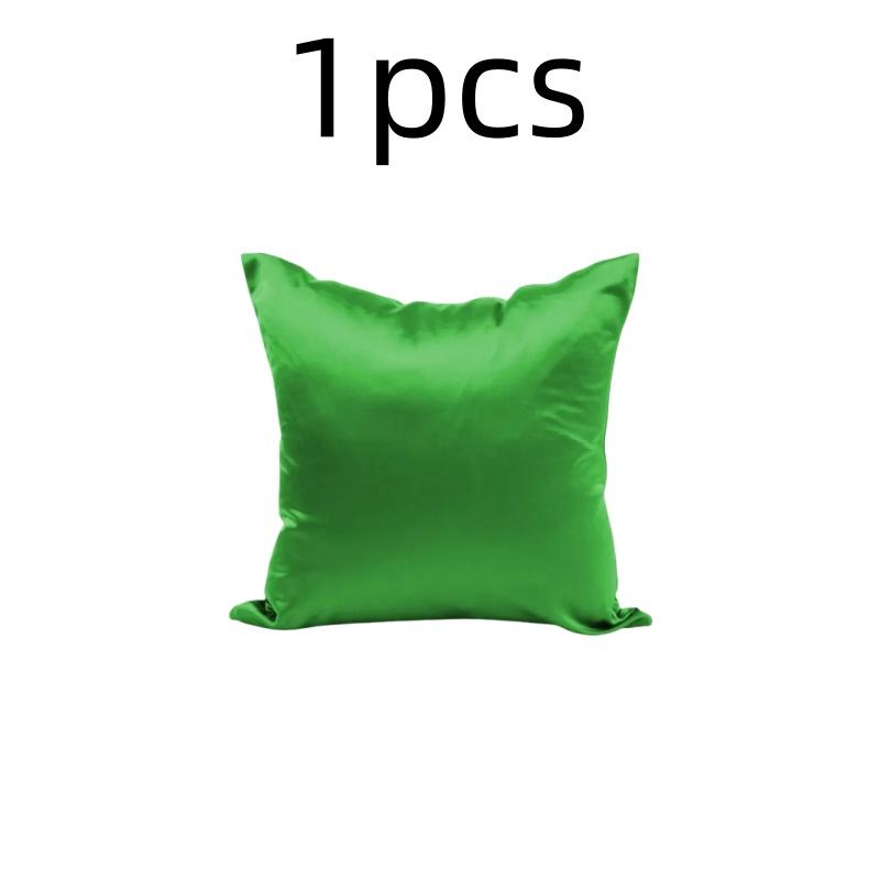 Imitated Silk Pillow Case 100% Satin Cushion Cover 50X50 Solid Pillowcase 60x60cm Home Decor for Sofa Chair 45x45 40X40 Smooth 40x40CM зелений
Imitated Silk Pillow Case 100% Satin Cushion Cover 50X50 Solid Pillowcase 60x60cm Home Decor for Sofa Chair 45x45 40X40 Smooth 40x40CM зелений