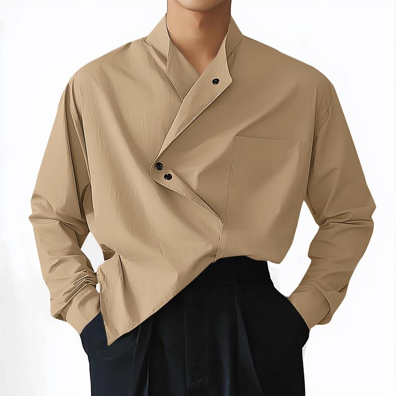 INCERUN Mens Irregular Front Cross Long Sleeve Solid Color Casual Shirts 4XL камея рожевий колір
INCERUN Mens Irregular Front Cross Long Sleeve Solid Color Casual Shirts 4XL камея рожевий колір