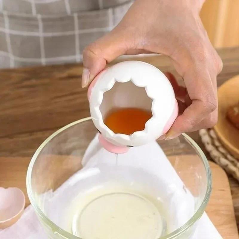 Funny Small Chick Separator Suitable Eggs Yolk White Separator Ceramics Creative Cartoon Eggs Kitchen Tools Home Cook Accessory розовый
Funny Small Chick Separator Suitable Eggs Yolk White Separator Ceramics Creative Cartoon Eggs Kitchen Tools Home Cook Accessory розовый