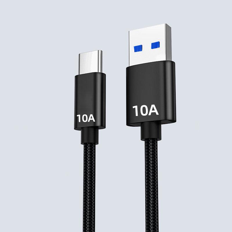 Nylon Braided 120W Fast Charging Type-C Cable for Huawei Honor 10A 25 centimeters
Nylon Braided 120W Fast Charging Type-C Cable for Huawei Honor 10A 25 centimeters