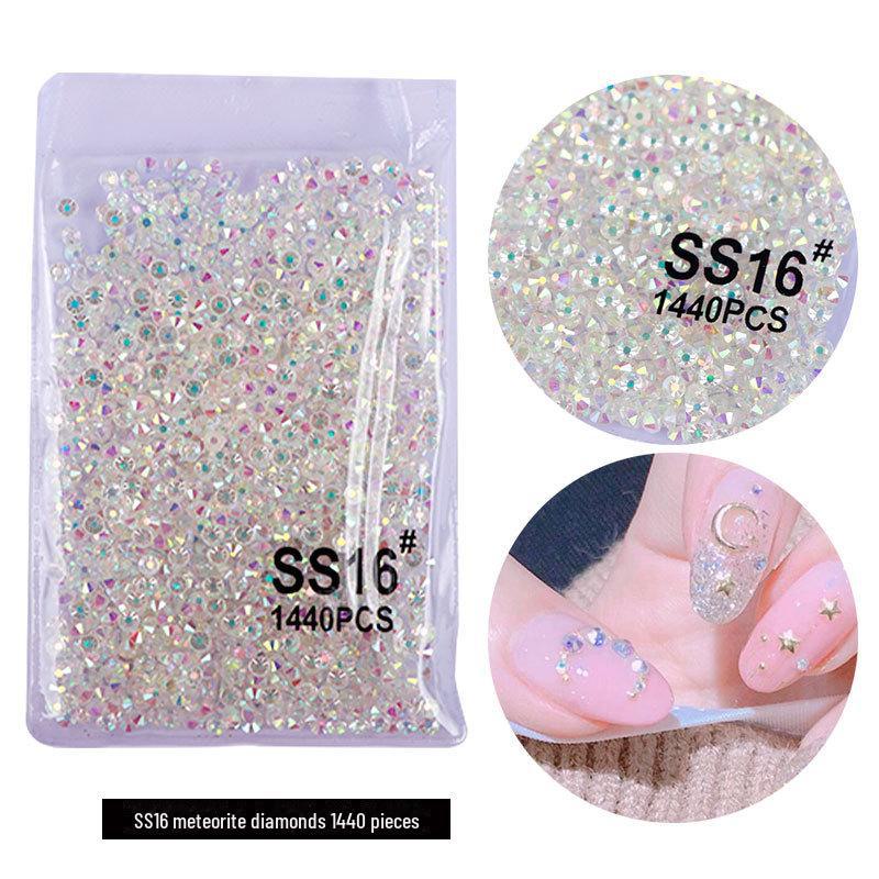 Серебряно-белые чешские стразы AB Fantasy Color для дизайна ногтей с бриллиантами - Super Flash, с плоским дном, не опадают
Серебряно-белые чешские стразы AB Fantasy Color для дизайна ногтей с бриллиантами - Super Flash, с плоским дном, не опадают