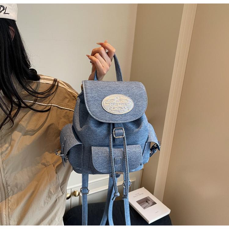 2025 Корейский Преппи Женский Рюкзак с Множеством Карманов: Простая, Универсальная Дорожная Сумка для Лета One size синий
2025 Корейский Преппи Женский Рюкзак с Множеством Карманов: Простая, Универсальная Дорожная Сумка для Лета One size синий