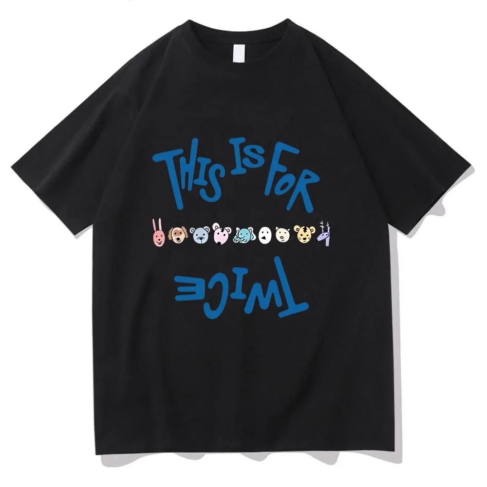 2026 Twice THIS IS FOR The Album T Shirts Kpop Twice Lovelys Korean Style Tees Adorable Fashion Women Men Music Cotton Loose Tops 4XL
2026 Twice THIS IS FOR The Album T Shirts Kpop Twice Lovelys Korean Style Tees Adorable Fashion Women Men Music Cotton Loose Tops 4XL