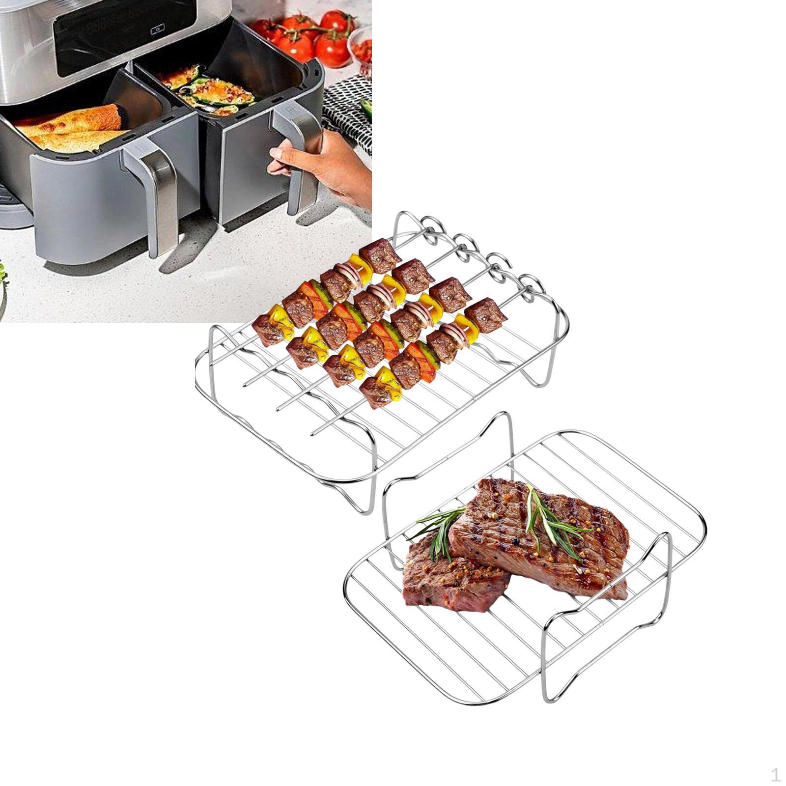 Фритюрница Подставка для шампуров Охлаждение Сушка Выпечка Кастрюля Духовка Микроволновая печь Приготовление
Фритюрница Подставка для шампуров Охлаждение Сушка Выпечка Кастрюля Духовка Микроволновая печь Приготовление