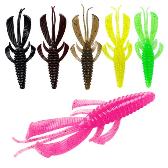 Shrimp Lure Fishing Bait with Twin Ridge Tails Realistic Looking Bright Color Portable Soft Bait Artificial Shrimp Lure L вино красного
Shrimp Lure Fishing Bait with Twin Ridge Tails Realistic Looking Bright Color Portable Soft Bait Artificial Shrimp Lure L вино красного