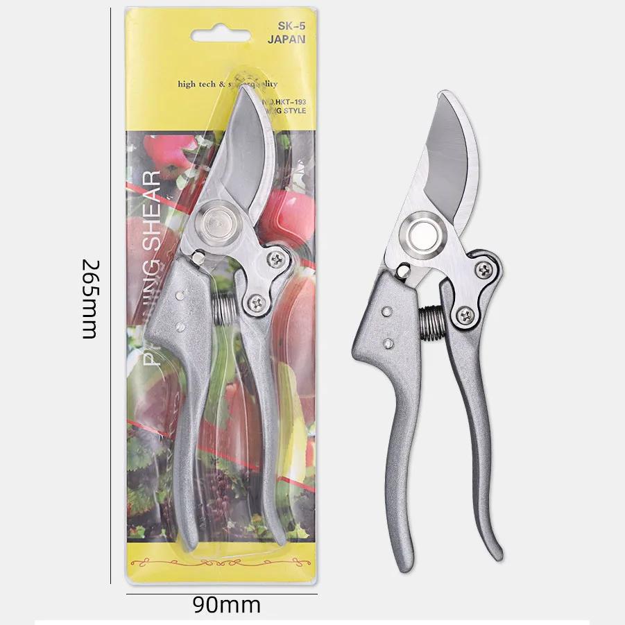 8.5 inch High Carbon Steel 60HRC Hardness Blade Bypass Pruning Shears Household Outils Manuels for Bonsai Garden Tools Scissors срібний
8.5 inch High Carbon Steel 60HRC Hardness Blade Bypass Pruning Shears Household Outils Manuels for Bonsai Garden Tools Scissors срібний