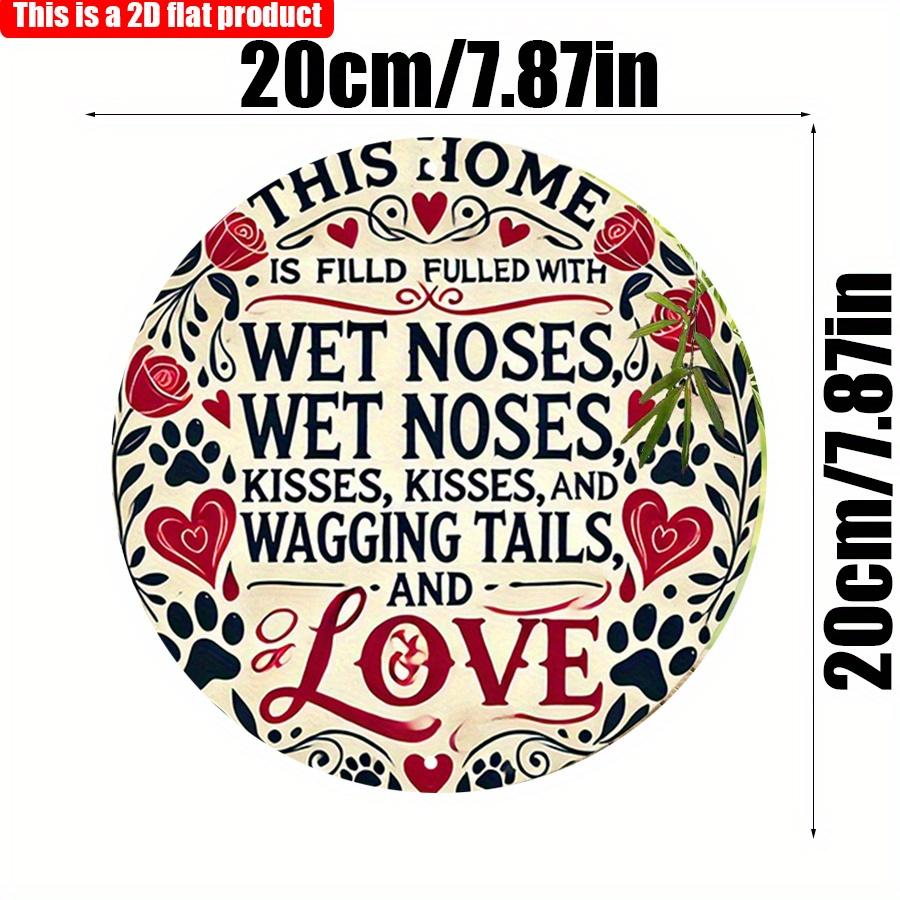 2D плоский 20*20 см 1 шт милый питомец тема любви круглый домик деревянный кулон этот дом наполнен мокрыми носами поцелуями и виляющими хвостами и любовью деревенский 20*20cm
2D плоский 20*20 см 1 шт милый питомец тема любви круглый домик деревянный кулон этот дом наполнен мокрыми носами поцелуями и виляющими хвостами и любовью деревенский 20*20cm