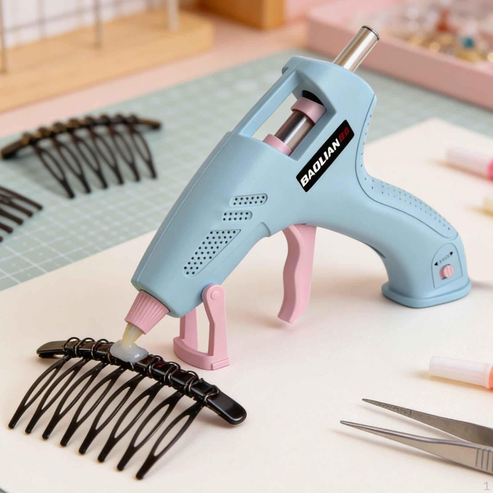 Cordless Melt Glue Machine Fast Preheating Rechargeable for Standard 7mm Sticks Art синій
Cordless Melt Glue Machine Fast Preheating Rechargeable for Standard 7mm Sticks Art синій