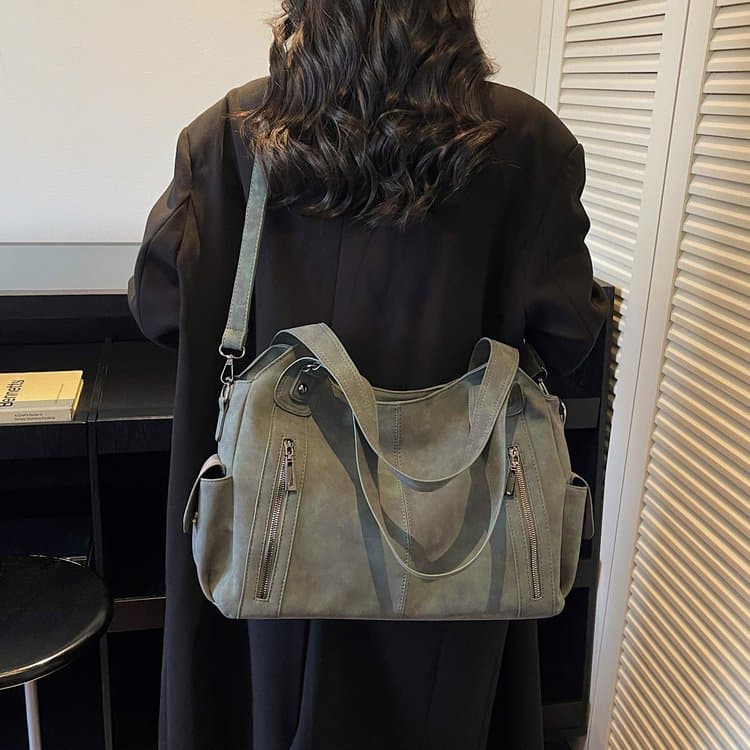 Women s Large Capacity Tote Bag Hand Shoulder Bag зелений
Women s Large Capacity Tote Bag Hand Shoulder Bag зелений