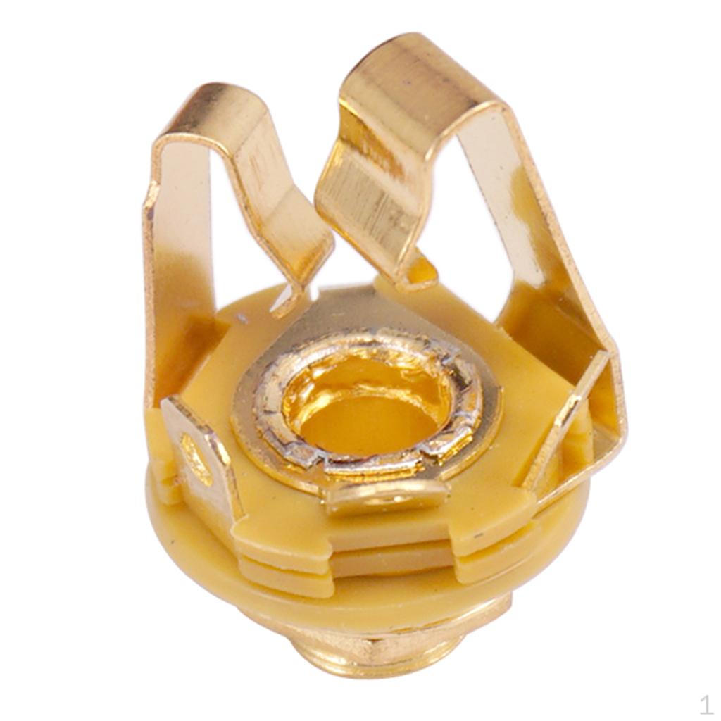 1/4 6.35mm Socket Stereo Output Connector For Guitar Bass Pick-up Golden
1/4 6.35mm Socket Stereo Output Connector For Guitar Bass Pick-up Golden