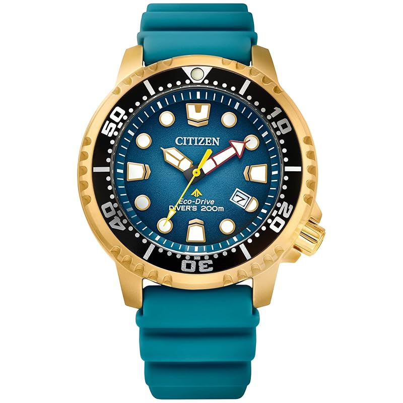 citizen pro master dive eco drive watch 3 needles date ISO certification Luminous hands and markers rotating bezel teal/gold tone, Teal/gold tone. ,
citizen pro master dive eco drive watch 3 needles date ISO certification Luminous hands and markers rotating bezel teal/gold tone, Teal/gold tone. ,