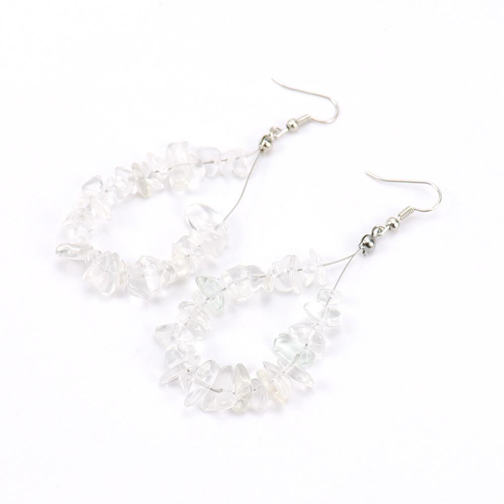 Tiktok Handmade Beaded Natural Gravel Crystal Amethyst Agate Earrings Earrings Earrings E68
Tiktok Handmade Beaded Natural Gravel Crystal Amethyst Agate Earrings Earrings Earrings E68