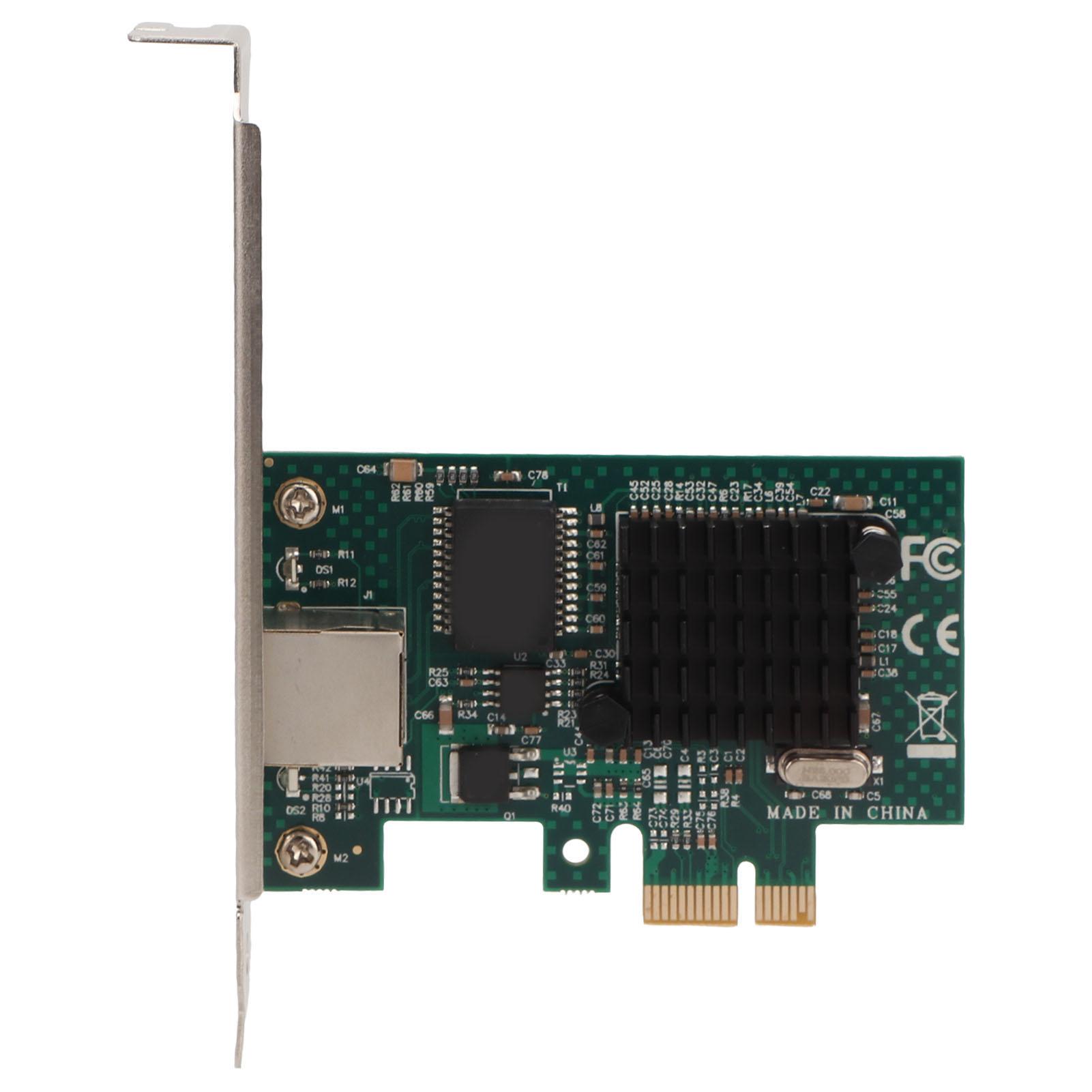 PCI Express X1 Network Card Gigabit Single Port Copper Cable Server NIC Ethernet Card for Windows for Linux
PCI Express X1 Network Card Gigabit Single Port Copper Cable Server NIC Ethernet Card for Windows for Linux