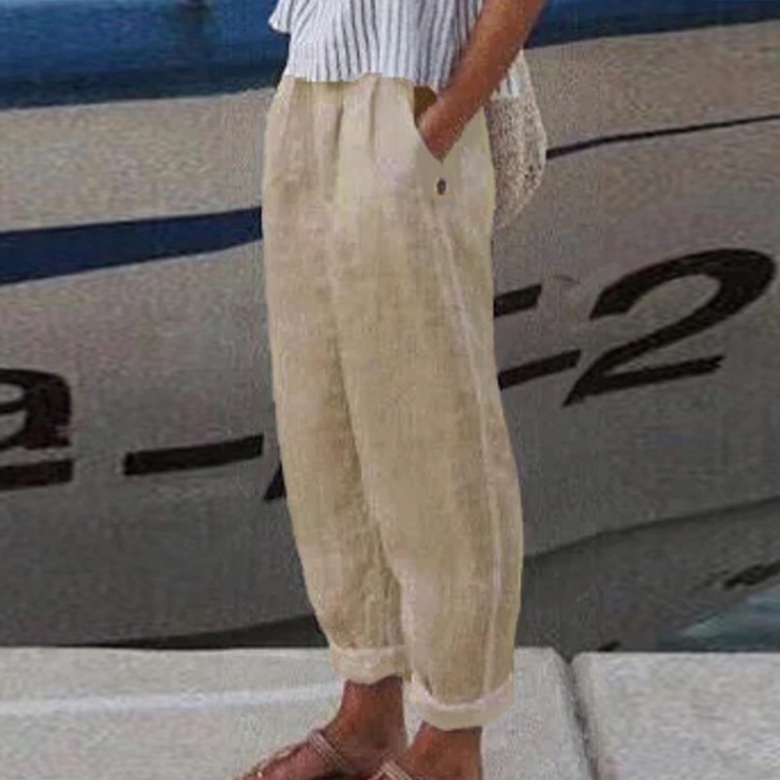 Жіночі повсякденні повсякденні штани з високою талією Прямі штани з кишенями Штани-редьки Довгі штани XXXXXL хакі
Жіночі повсякденні повсякденні штани з високою талією Прямі штани з кишенями Штани-редьки Довгі штани XXXXXL хакі