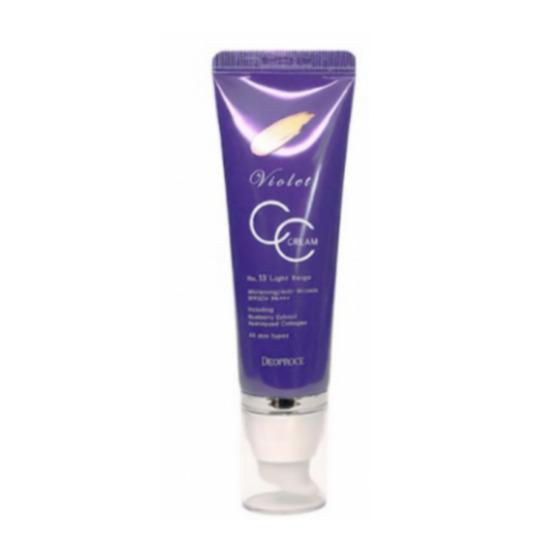 DEOPROCE Violet CC Cream SPF50+ PA+++ #13 50 g – Tone-Correcting & Brightening CC Cream Violet CC Cream 1
DEOPROCE Violet CC Cream SPF50+ PA+++ #13 50 g – Tone-Correcting & Brightening CC Cream Violet CC Cream 1
