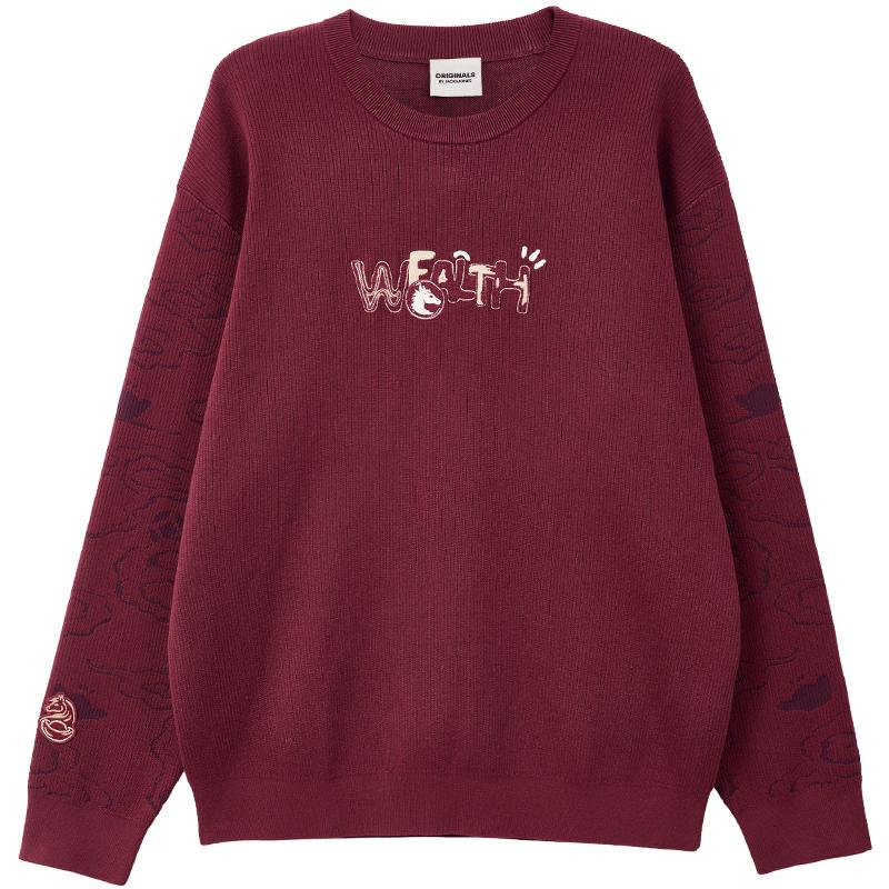JACK&JONES Men s Round Neck Jacquard Knit Sweater 226113001 XL
JACK&JONES Men s Round Neck Jacquard Knit Sweater 226113001 XL