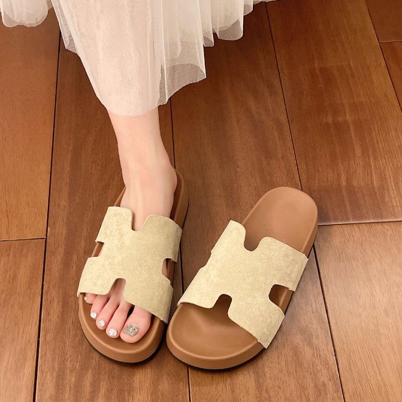 Boken Slippers for Women s Summer French Soft Thick-soled Shoes Beach Sandals Fashionable One-line Flip-flops 40 рожевий
Boken Slippers for Women s Summer French Soft Thick-soled Shoes Beach Sandals Fashionable One-line Flip-flops 40 рожевий