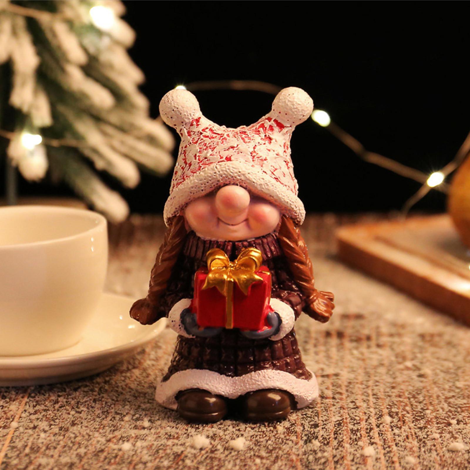 Рождественская шапка Гном Украшения Рождественская смоляная рождественская статуэтка Гнома Изделия ручной работы Украшения для рабочего стола One Size
Рождественская шапка Гном Украшения Рождественская смоляная рождественская статуэтка Гнома Изделия ручной работы Украшения для рабочего стола One Size