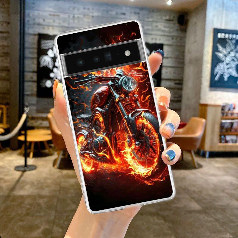 Motorcycle Phone Case Cover for Google Pixel 8 7 6 5 4 4XL Shockproof Silicone 7A 6A 5A 4A 3A 3AXLPro 5G Transparent Shell Capas Pixel 4A
Motorcycle Phone Case Cover for Google Pixel 8 7 6 5 4 4XL Shockproof Silicone 7A 6A 5A 4A 3A 3AXLPro 5G Transparent Shell Capas Pixel 4A