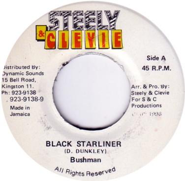 7inch Record BUSHMAN Black Starliner NONE STEELY CLEVI 1996 Jamaica Reggae Ska Dub Used
7inch Record BUSHMAN Black Starliner NONE STEELY CLEVI 1996 Jamaica Reggae Ska Dub Used