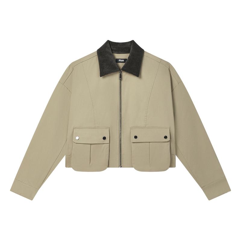 New FILA Jackets Women s Rock Sand Khaki F11W444706FDK 165/84A/M
New FILA Jackets Women s Rock Sand Khaki F11W444706FDK 165/84A/M