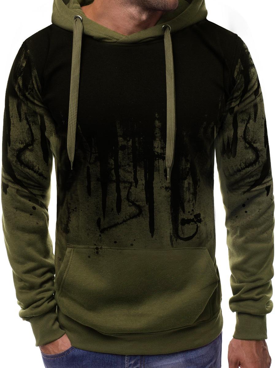 Men s Splatter Print Casual Hoodie - Autumn/Winter Long Sleeve Sweatshirt Jacket 3XL армія зелений колір
Men s Splatter Print Casual Hoodie - Autumn/Winter Long Sleeve Sweatshirt Jacket 3XL армія зелений колір