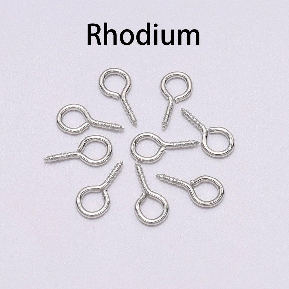 200Pcs Small Tiny Mini Eye Pins Eyepins Hooks Eyelets Screw Threaded Gold Color Clasps Hooks Findings for DIY Jewelry Making 4 x 8 mm
200Pcs Small Tiny Mini Eye Pins Eyepins Hooks Eyelets Screw Threaded Gold Color Clasps Hooks Findings for DIY Jewelry Making 4 x 8 mm