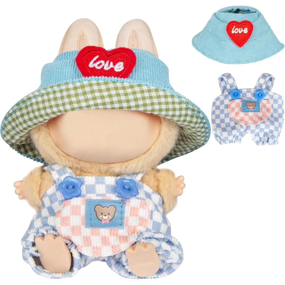 YONGDONG Plush Toy Clothes 15cm 17cm Costume Outfit Doll Suit Jumper Set for Labubu Bear Pattern
YONGDONG Plush Toy Clothes 15cm 17cm Costume Outfit Doll Suit Jumper Set for Labubu Bear Pattern