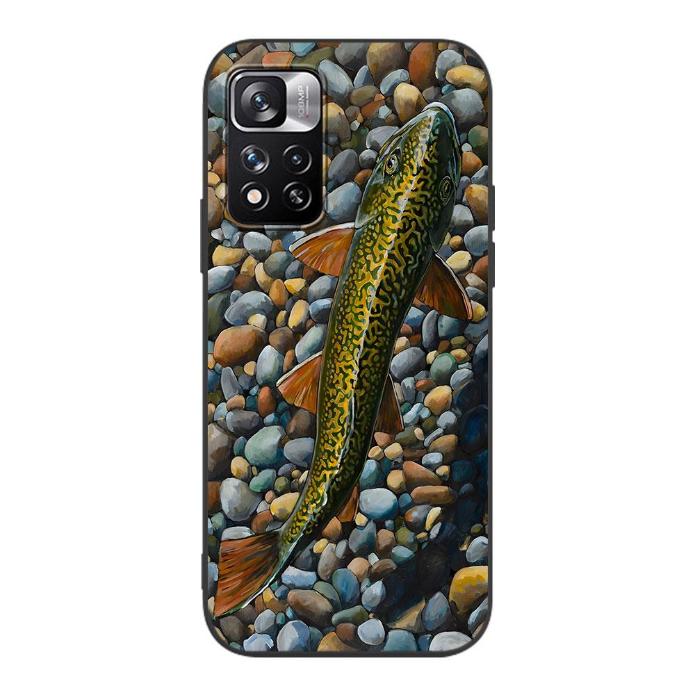 Trout Fish Fishing Case for Xiaomi Redmi 10A 10C 9C 12C 9A 9i 10 12 9 Prime 9T K40 Pro Black Soft TPU Mobile Phone Bag Cover Redmi K40 Pro
Trout Fish Fishing Case for Xiaomi Redmi 10A 10C 9C 12C 9A 9i 10 12 9 Prime 9T K40 Pro Black Soft TPU Mobile Phone Bag Cover Redmi K40 Pro