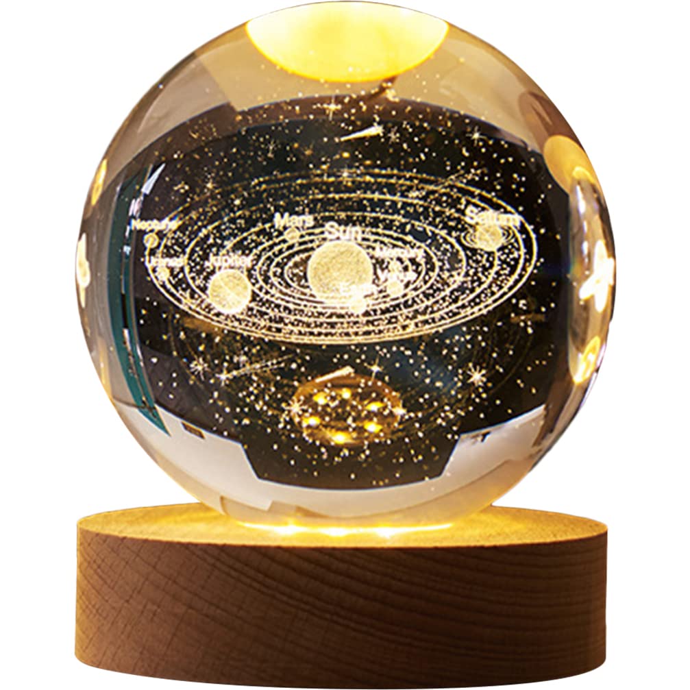 BESTOYARD Crystal Ball Glowing Birthday Present Saturn Light Indirect Lighting LED Light Bedside Light Interior Goods Figurine USB Charging Cute Goods
BESTOYARD Crystal Ball Glowing Birthday Present Saturn Light Indirect Lighting LED Light Bedside Light Interior Goods Figurine USB Charging Cute Goods
