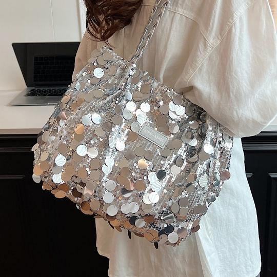 Sequin Crystal Shining Girl Korean Messenger OL Cosmetic Big Totes Woman Shoulder Bag Casual Girl Women Bag Lady Handbag Purses 30X24X9cm
Sequin Crystal Shining Girl Korean Messenger OL Cosmetic Big Totes Woman Shoulder Bag Casual Girl Women Bag Lady Handbag Purses 30X24X9cm