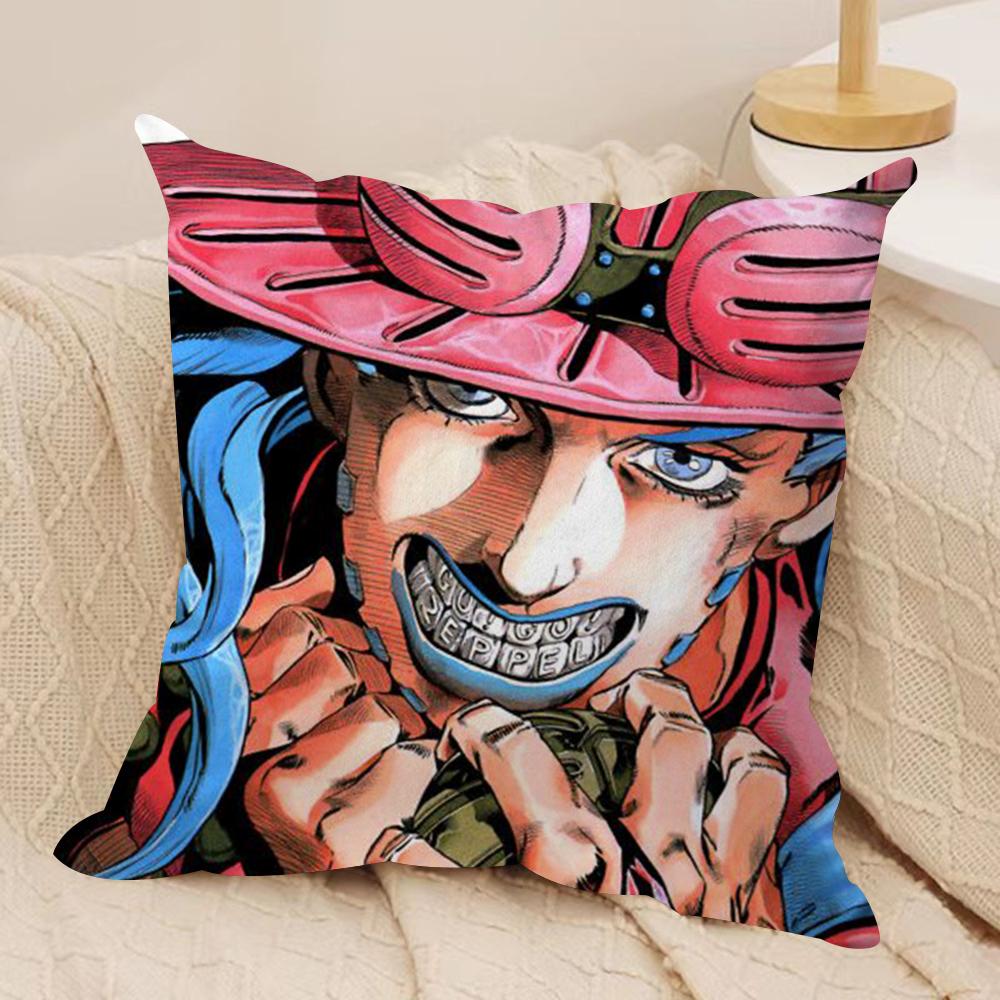 JJoJo BBizarre Adventure Cushion Cover Soft Plush Fabric DoubleSided Printed Sofa Cushion Cover for All Seasons Home Decor 30x30cm
JJoJo BBizarre Adventure Cushion Cover Soft Plush Fabric DoubleSided Printed Sofa Cushion Cover for All Seasons Home Decor 30x30cm