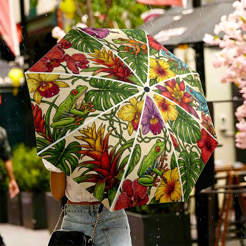 Turtle Otter Pheasant Frog Crane Bird Animal Umbrella for Outdoor Travel Use, Auto Open-Close 8-Rib Umbrella Exquisite Gift for Family and Friends
Turtle Otter Pheasant Frog Crane Bird Animal Umbrella for Outdoor Travel Use, Auto Open-Close 8-Rib Umbrella Exquisite Gift for Family and Friends