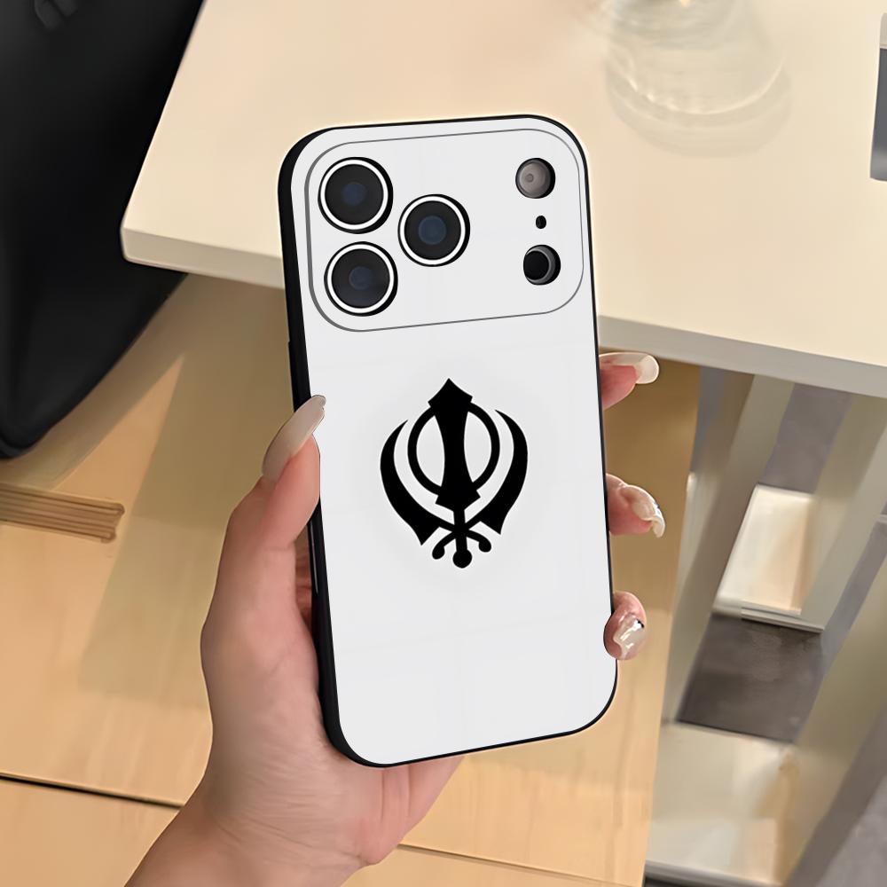 Sikh Khanda Sikhism SOVEREIGN Phone Case For IPhone 17 Air 16 E Pro Max 15 14 13 Mini 12 Pro 11 Max Plus Black Soft Shell iPhone 15 Plus
Sikh Khanda Sikhism SOVEREIGN Phone Case For IPhone 17 Air 16 E Pro Max 15 14 13 Mini 12 Pro 11 Max Plus Black Soft Shell iPhone 15 Plus
