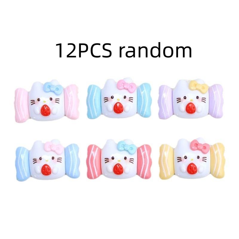 12/90PCS Cat Candy Food Play Cartoon DIY Accessories Cream Glue Resin Small Accessories Hole Shoe Buckle Handmade Material Pack
12/90PCS Cat Candy Food Play Cartoon DIY Accessories Cream Glue Resin Small Accessories Hole Shoe Buckle Handmade Material Pack
