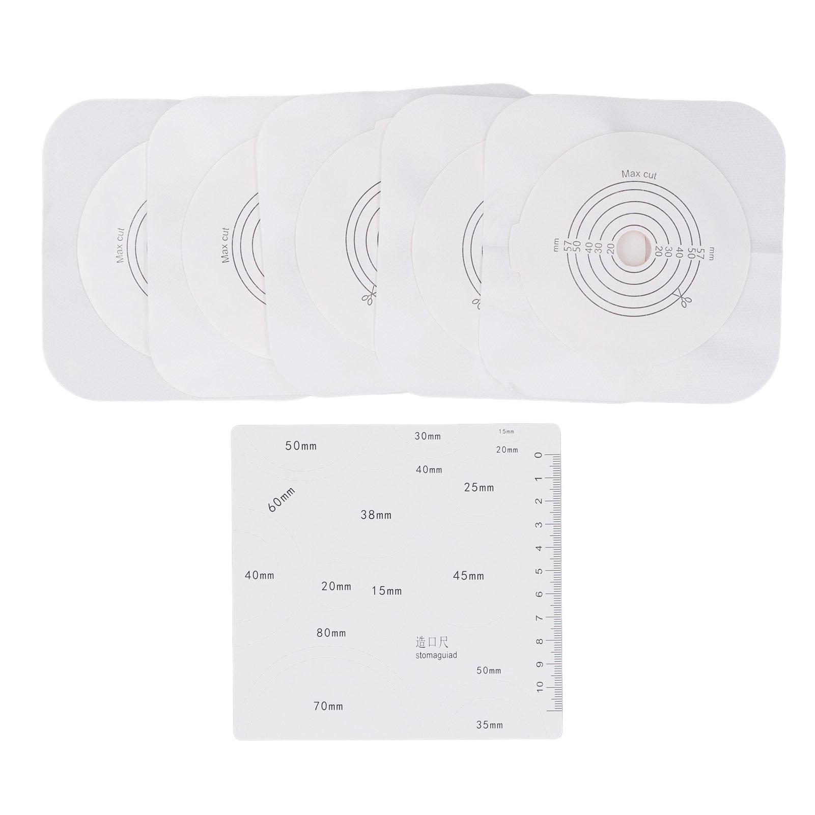 5Pcs Ostomy Barrier Ring Leakage Proof Versatile Ostomy Barrier Extender Ring for Colostomy Bags
5Pcs Ostomy Barrier Ring Leakage Proof Versatile Ostomy Barrier Extender Ring for Colostomy Bags