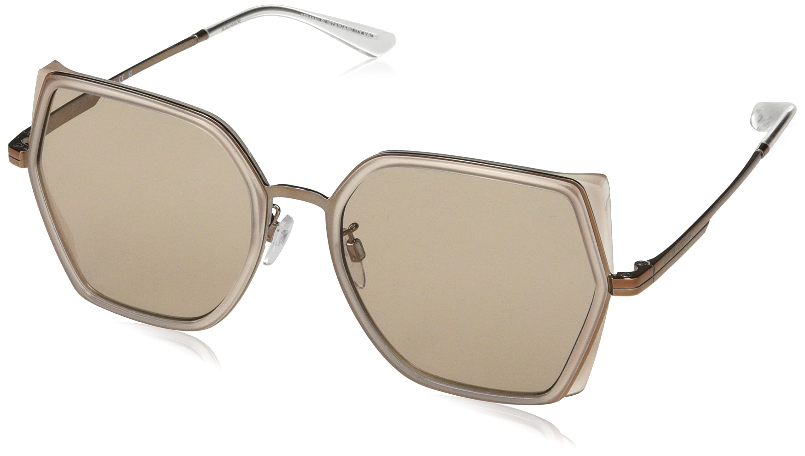 Emporio Armani Sunglasses EA2142D Opaline Gold Brown Lens 56 Pink/Rose Frame/Light
Emporio Armani Sunglasses EA2142D Opaline Gold Brown Lens 56 Pink/Rose Frame/Light