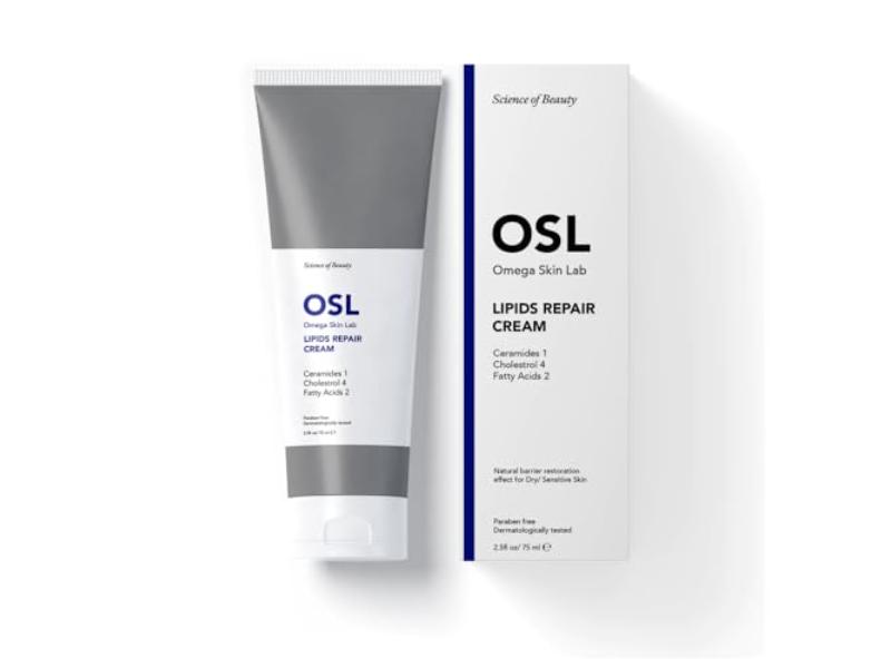 OSL Lipids Repair Cream 75 мл — увлажняющий и защитный крем для лица для сухой кожи — содержит 4% холестерина, 1% керамидов и жирных кислот
OSL Lipids Repair Cream 75 мл — увлажняющий и защитный крем для лица для сухой кожи — содержит 4% холестерина, 1% керамидов и жирных кислот